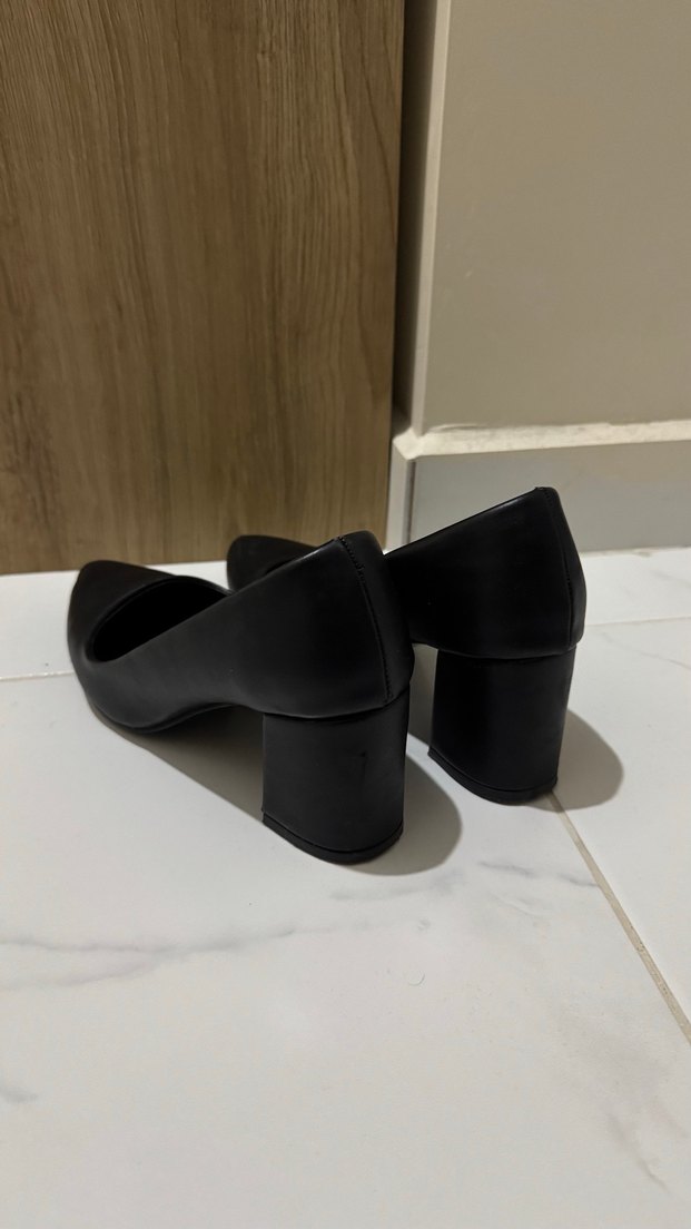 Kadın Siyah Klasik Topuklu Stiletto - Görsel 3