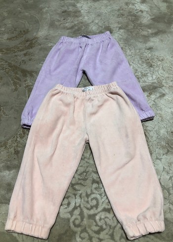 Kız Çocuk Pastel Renkli Rahat Pantolon - Görsel 2