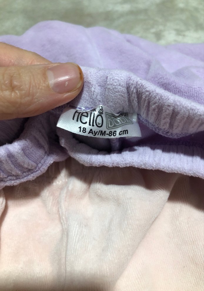 Kız Çocuk Pastel Renkli Rahat Pantolon - Görsel 4