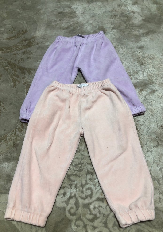 Kız Çocuk Pastel Renkli Rahat Pantolon - Görsel 2