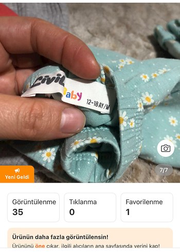 Gri Örgü Kız Tayt - Görsel 5