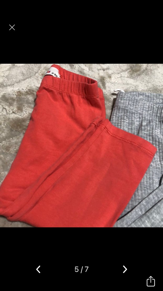 Gri Örgü Kız Tayt - Görsel 4