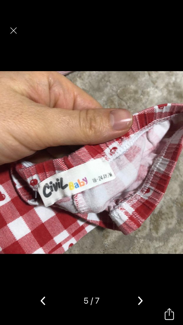 Kız Çocuk Çok Renkli Desenli Tayt Seti - Görsel 3