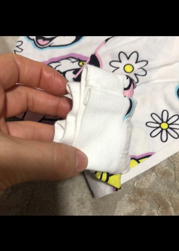 Renkli Baskılı Kız Çocuk Polar Pijama Takımı - Görsel 4