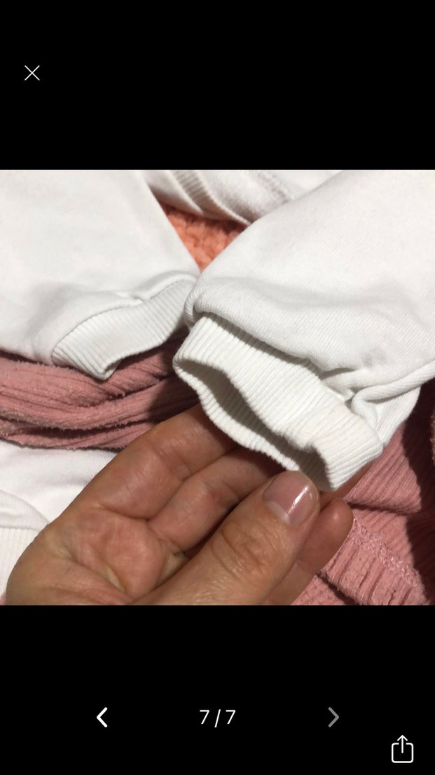 Bebek Kız Uzun Kollu Örgü Takım - Görsel 3