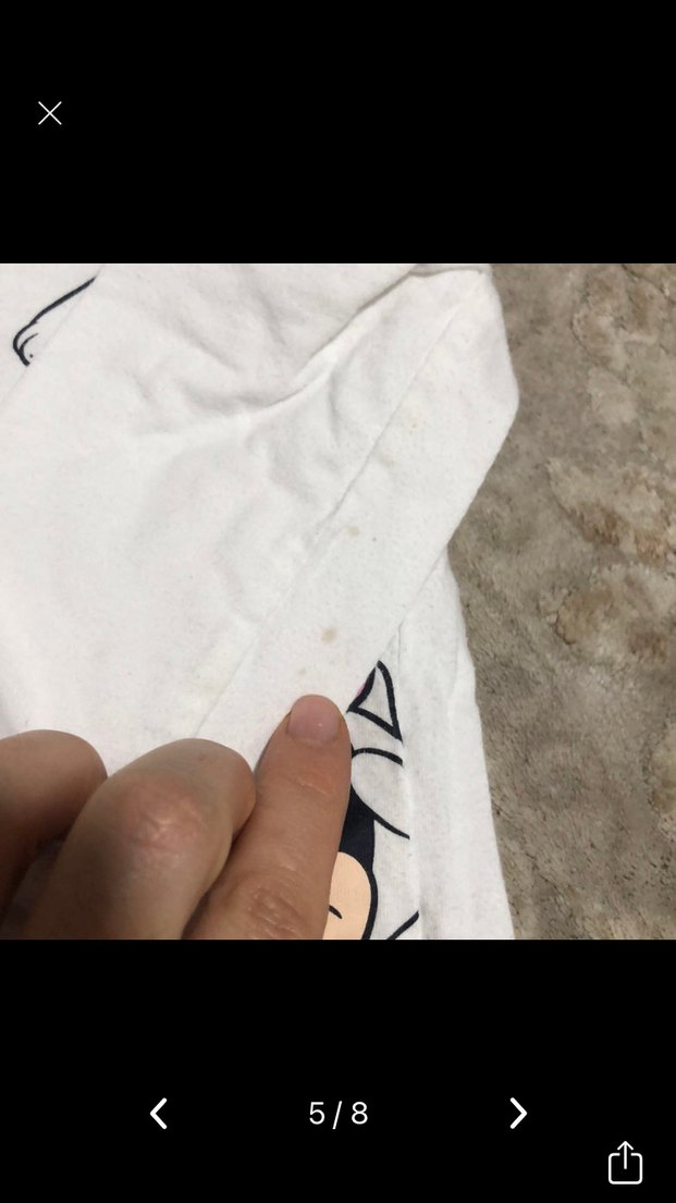 Kız Çocuk Uzun Kollu Baskılı Tişört - Görsel 4