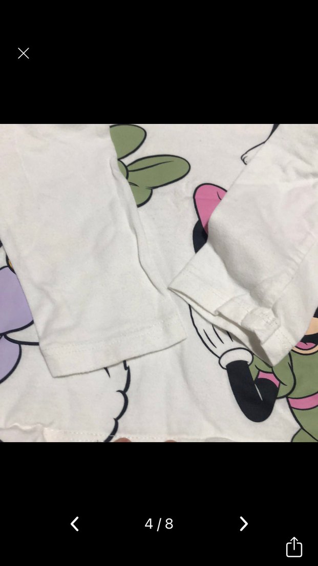 Kız Çocuk Uzun Kollu Baskılı Tişört - Görsel 5