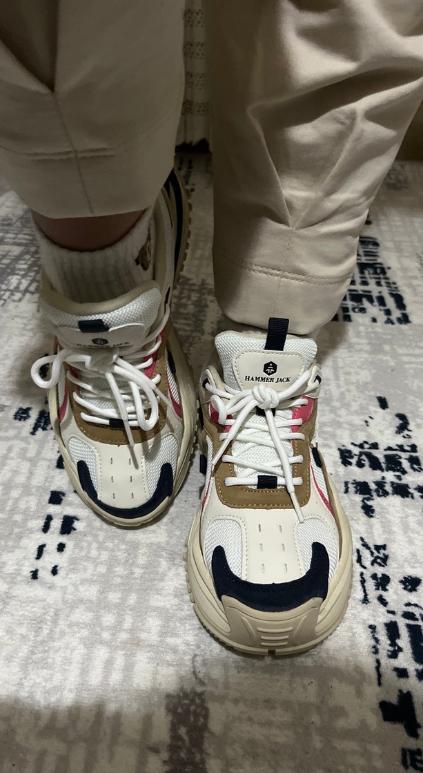 Beyaz Laced Hammerjack Stiletto Topuklu Spor Ayakkabı - Görsel 2