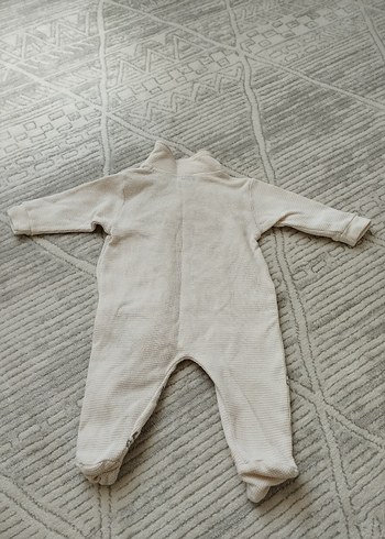 Diğer Beyaz Desenli Erkek Bebek Tulum