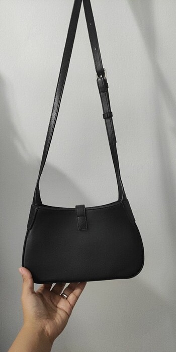 Beden siyah Renk Manuka vintage kol çantası 