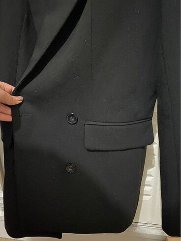 l Beden siyah Renk Dilvin blazer ceket