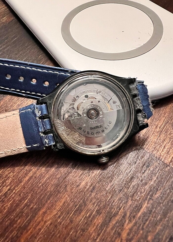 Koleksiyonluk Swatch 1992 otomatik çalışıyor - Görsel 2