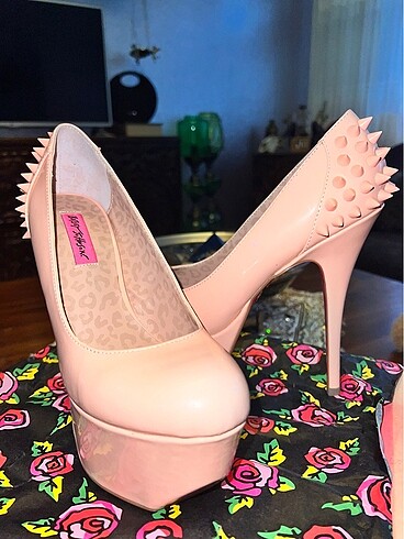 Betsey Johnson Tasarım Topuklu Ayakkabı - Görsel 8