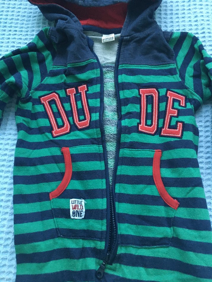 Kapüşonlu Fermuarlı Erkek Bebek Tulum - Görsel 3