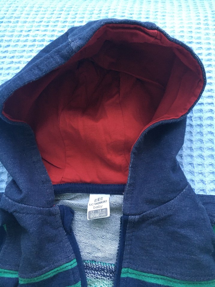 Kapüşonlu Fermuarlı Erkek Bebek Tulum - Görsel 5