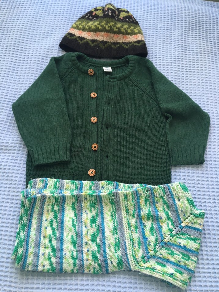 Erkek Çocuk Örgü Bohem Hırka - Görsel 4