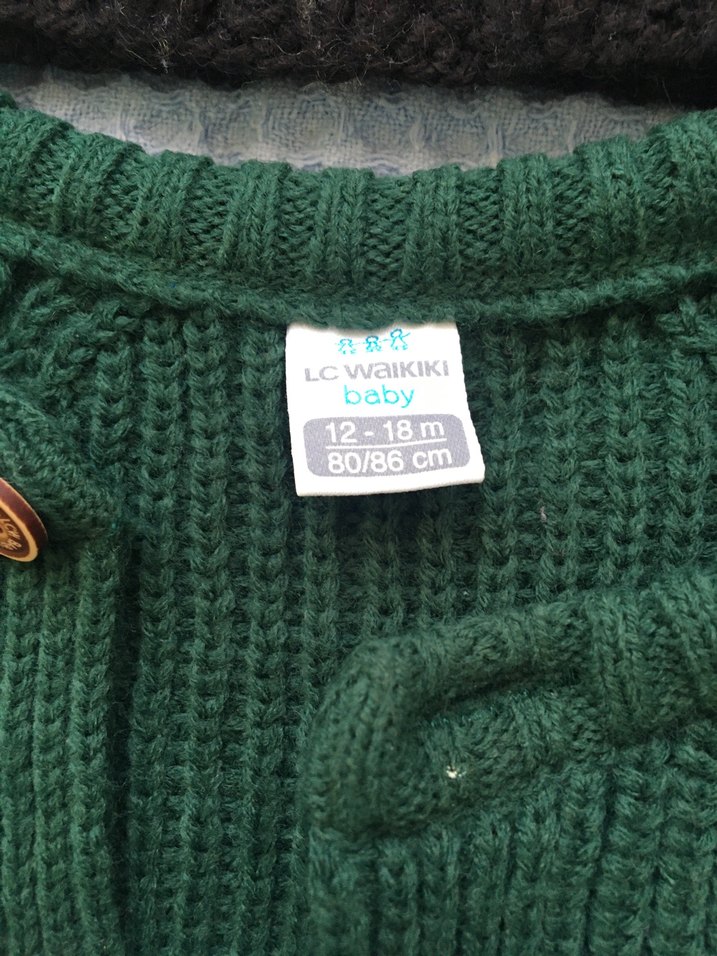 Erkek Çocuk Örgü Bohem Hırka - Görsel 2