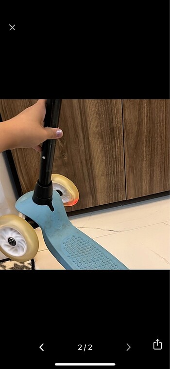Decathlon Dechatlon oxelo ışıklı scooter