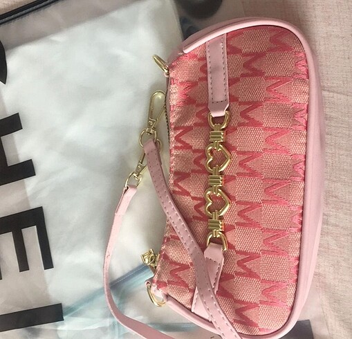 Beden Shein Pembe Baget Çanta y2k