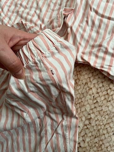 s Beden pembe Renk Yazlık pijama takımı