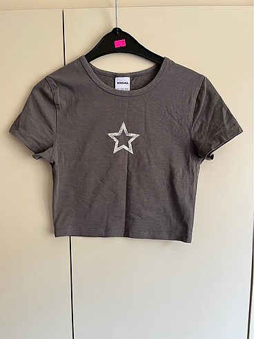 Bershka Crop tişört