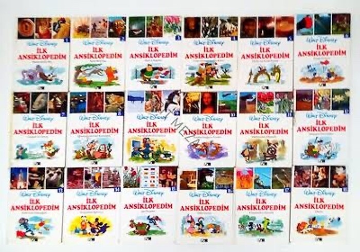 Walt Disney : İlk Ansiklopedim / 18 Cilt Tam Takım