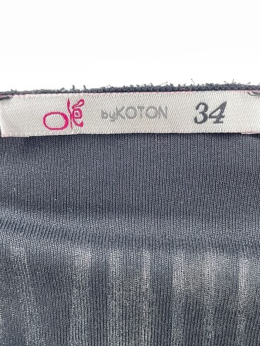 34 Beden çeşitli Renk Koton Mini Etek %70 İndirimli.