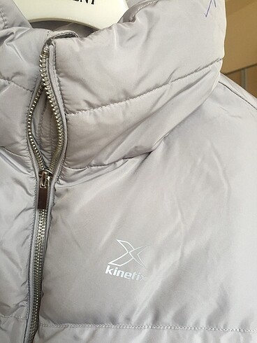 l Beden gri Renk Kinetix CANDY coat Gri kadın şişme mont