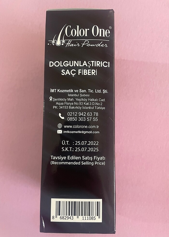 Siyah saç spreyi - Görsel 3