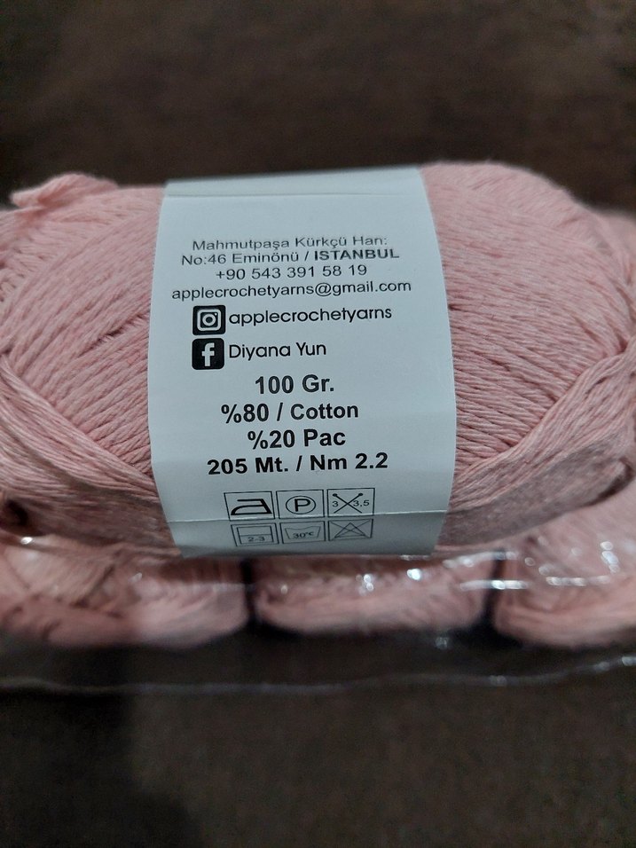 Pembe El Örgü İpi Seti - Görsel 3