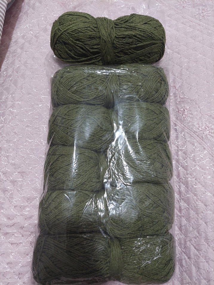 Bohem Tarz Yeşil El İşi İpi - Görsel 2