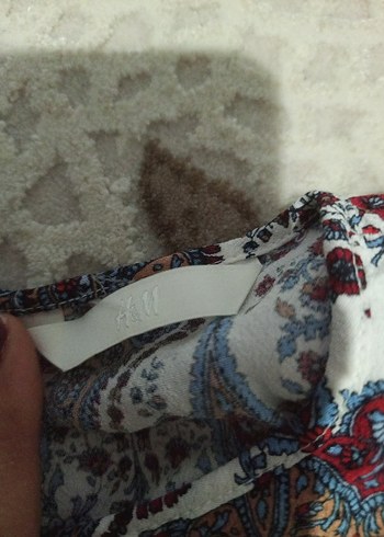 Bohem Desenli Kısa Kollu tşhirt - Görsel 2