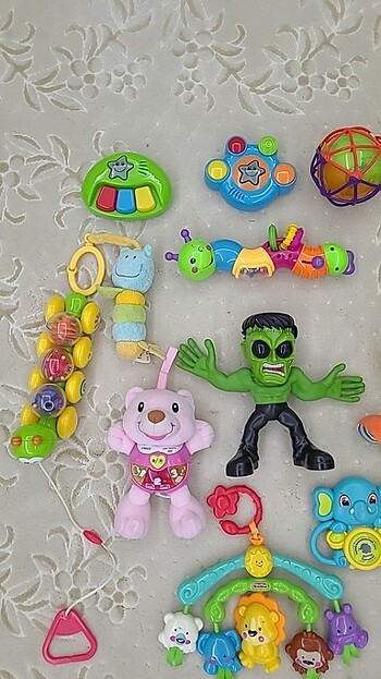  Beden Renk Bebek oyuncakları