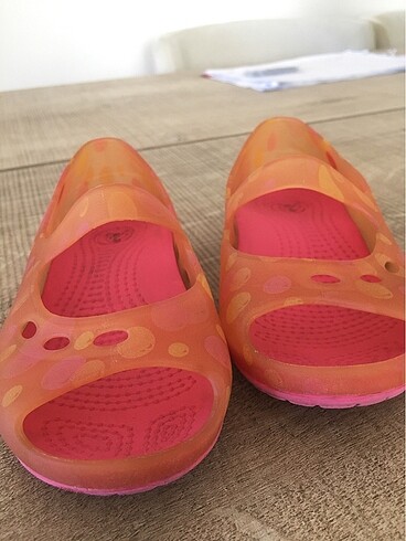 29 Beden pembe Renk crocs kız çocuk sandalet