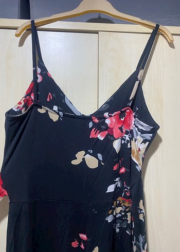 Çiçek Desenli Bohem Kadın Tulum - Görsel 3