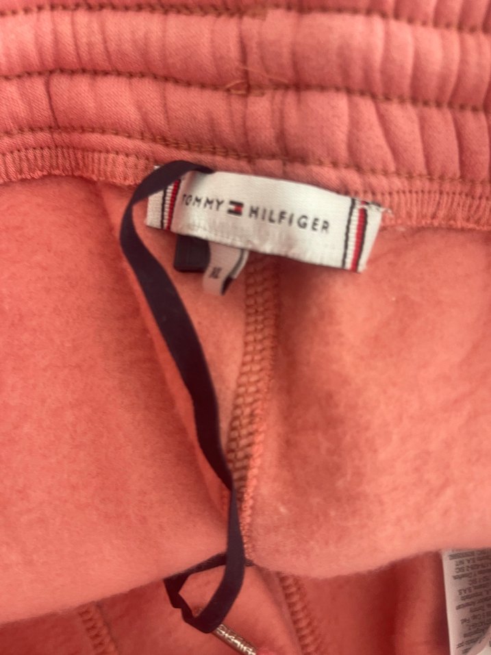 Tommy Hilfiger Pembe Rahat Kesim Eşofman Altı - Görsel 5