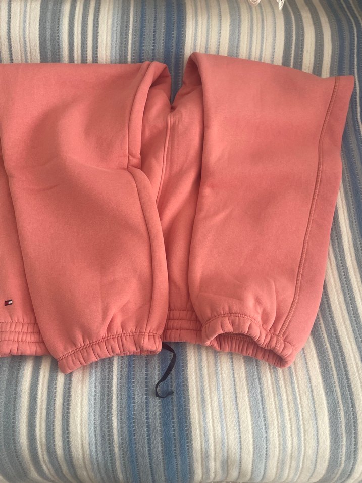 Tommy Hilfiger Pembe Rahat Kesim Eşofman Altı - Görsel 3