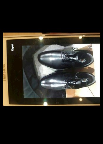 Klasik Siyah Erkek İş Ayakkabısı - Görsel 2