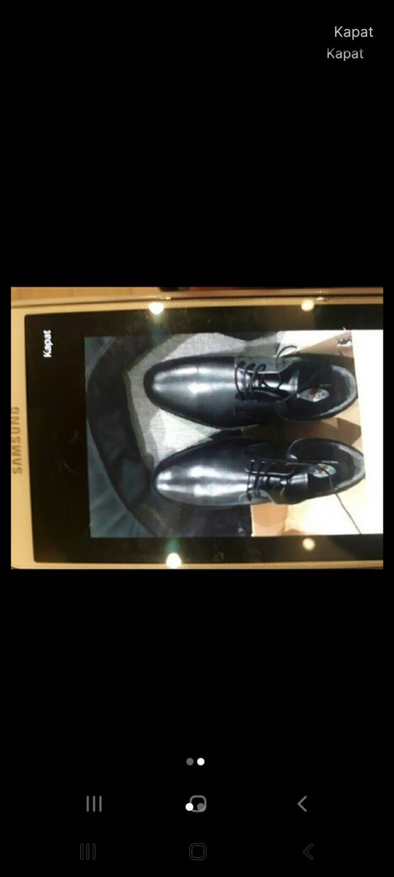 Klasik Siyah Erkek İş Ayakkabısı - Görsel 2