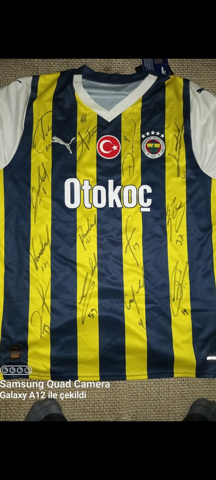 Erkan Baskılı Mavi Şeritli Erkek Forma - Görsel 2