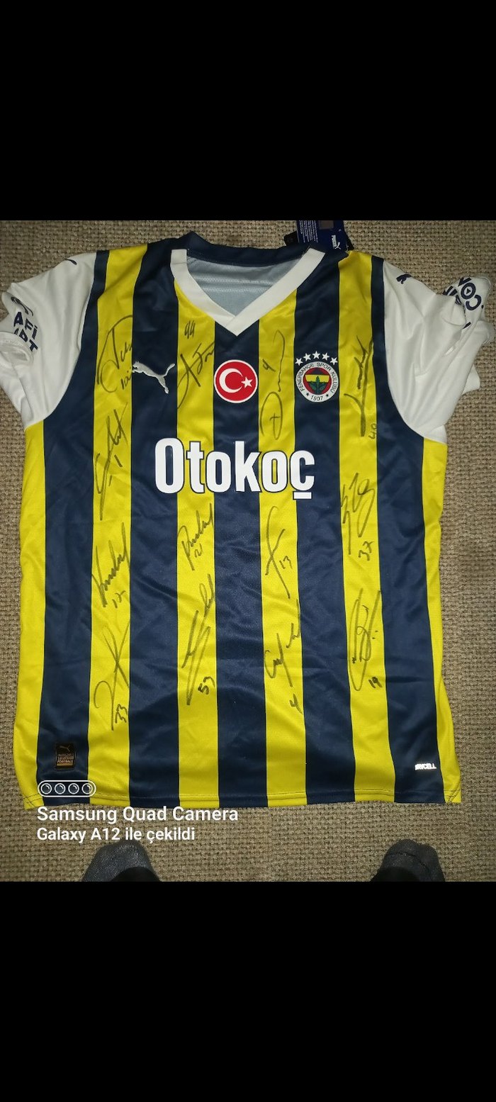 Erkan Baskılı Mavi Şeritli Erkek Forma - Görsel 3