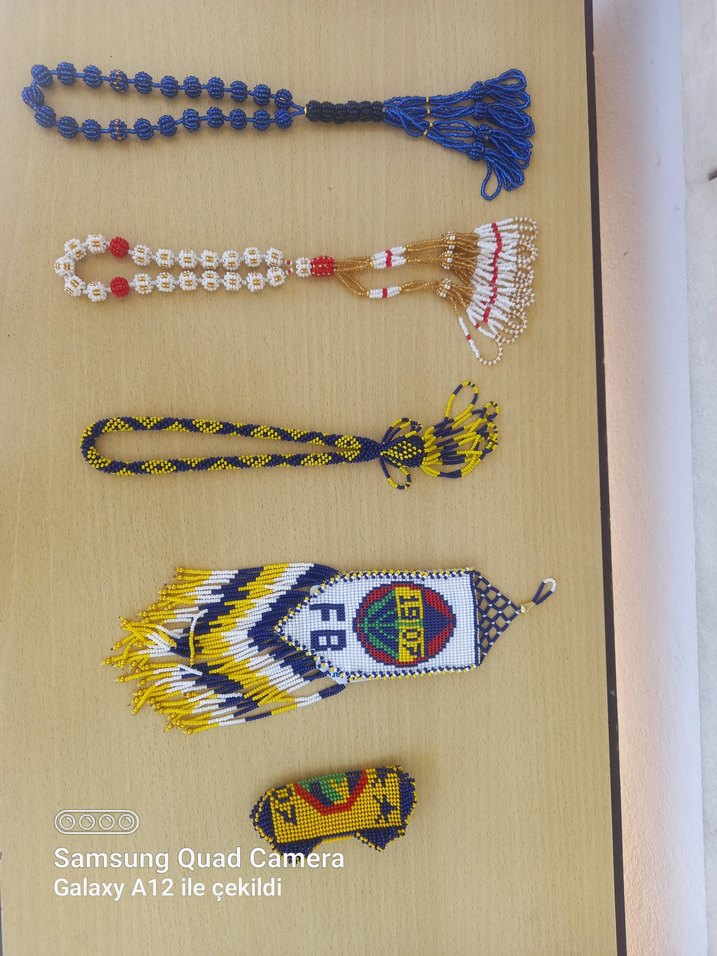 Renkli Nakışlı Boncuklu Bohem Bileklik - Görsel 2