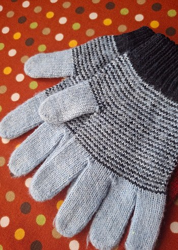 Çocuk Örme Eldivenler, Çok Renkli - Görsel 2