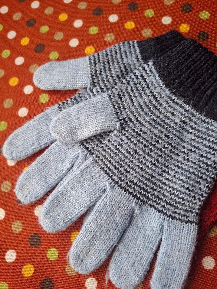 Çocuk Örme Eldivenler, Çok Renkli - Görsel 2