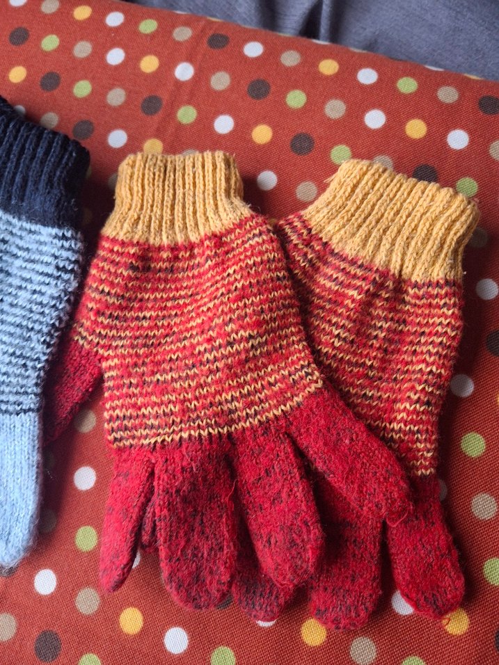 Çocuk Örme Eldivenler, Çok Renkli - Görsel 3