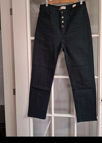 Koton Yuksek Bel Denim Pantolon