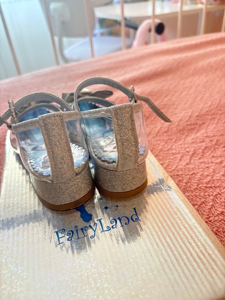 Elsa babet gri topuklu - Görsel 5