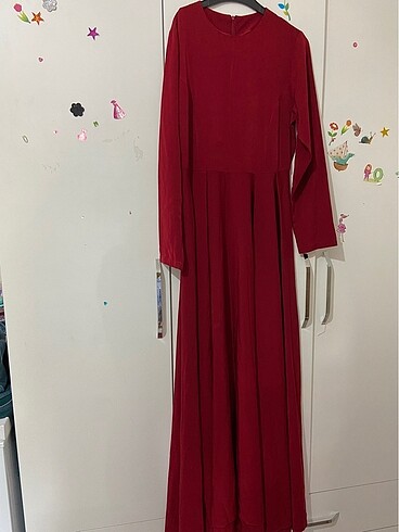 Bordo elbise