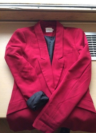 ONLY KIRMIZI BLAZER CEKET :)