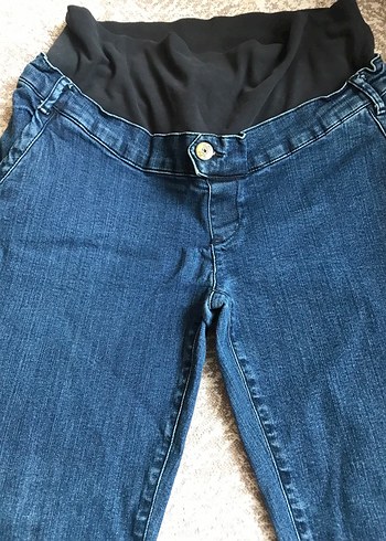 38 Beden lacivert Renk Hamile kot pantolon